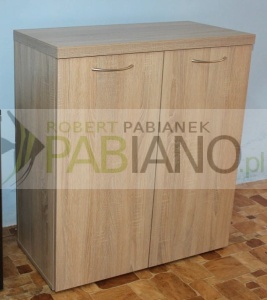 Szafka pod akwarium Dąb Sonoma 80x40i70 blat36mm 