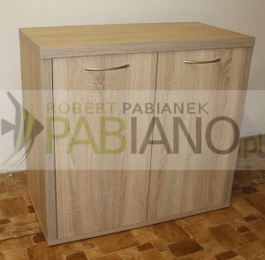 Szafka pod akwarium Dąb Sonoma 100x40i70 blat i boki 36mm