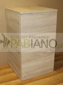 Szafka pod akwarium 40x40x90wysoki poziom dąb sonoma P