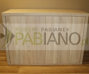 Szafka pod akwarium 100x40i70 blat i boki 36mm  DĄB SONOMA KLIK 