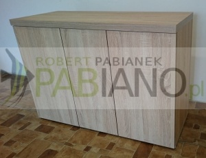 Szafka pod akwarium  100x50i70 dąb sonoma klik wysoka blat 36mm
