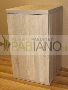 Szafka pod akwarium 50x50x90blat Dąb Sonoma blat36 'P'