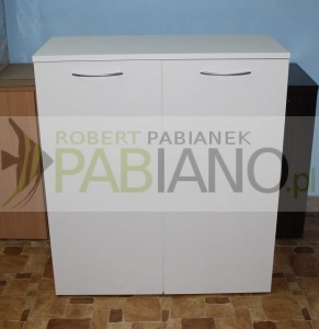 Szafka pod akwarium Biały laminat 80x35 i 90 cm wysoka