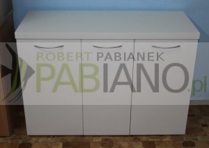 Szafka pod akwarium  biała blat 36mm 100x40 i 90 cm wysoka