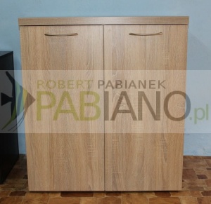 Szafka pod akwarium Dąb Sonoma 80x35i90 blat36mm